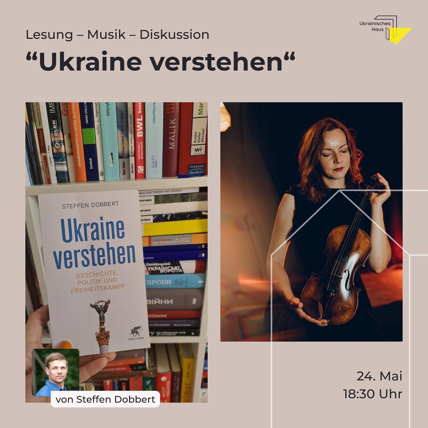 Ukraine verstehen – Lesung, Musik und Diskussion