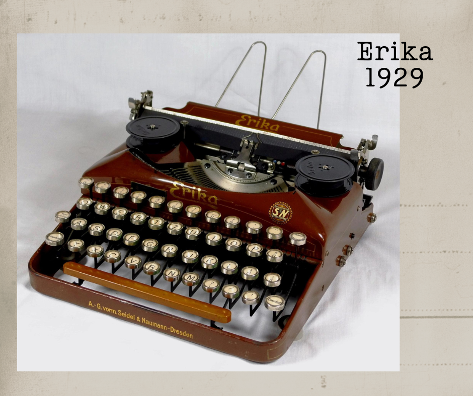 Schreibmaschine Erika 1929