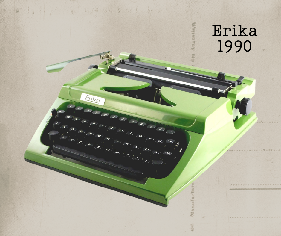 Schreibmaschine Erika 1990
