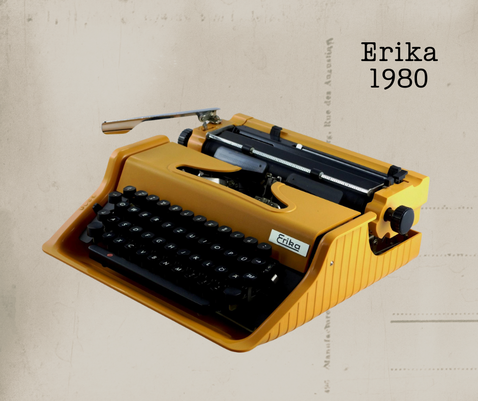 Schreibmaschine Erika 1980