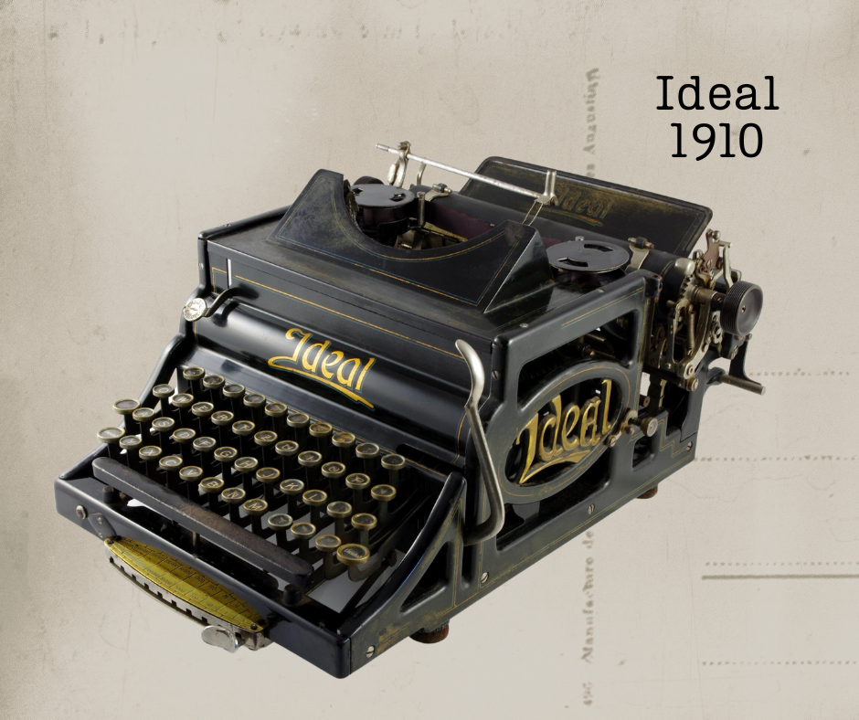 Schreibmaschine Ideal 1910