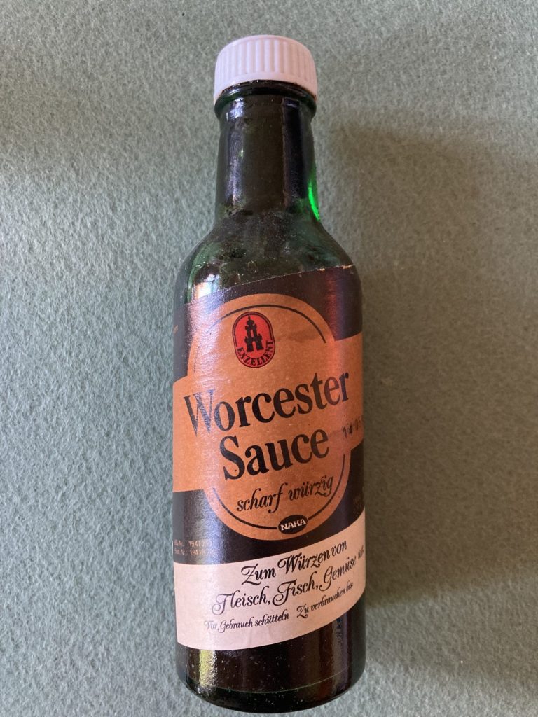 histor.Worcester Sauce (Sammlung Kuhlmann)