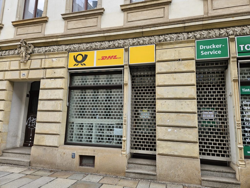 Postfiliale Schweriner Straße geschlossen