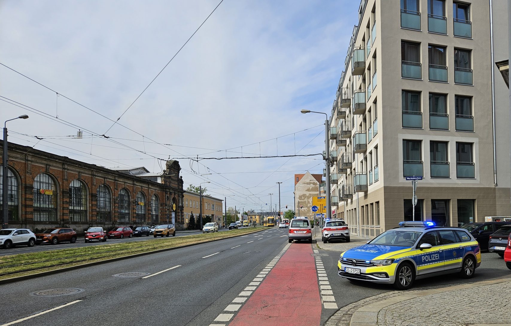 Polizei und Unfallforschung Löbtauer Straße