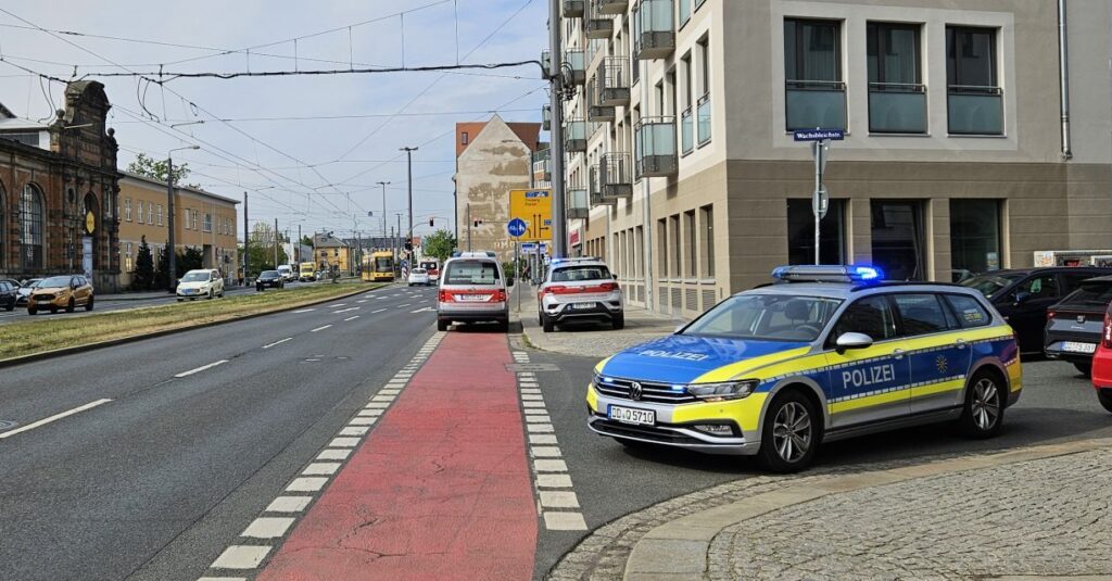 Polizei und Unfallforschung Löbtauer Straße