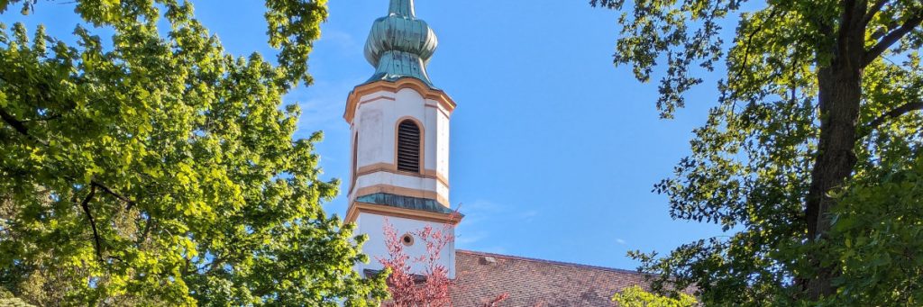 Turm der Matthäuskirche noch ohne Uhr