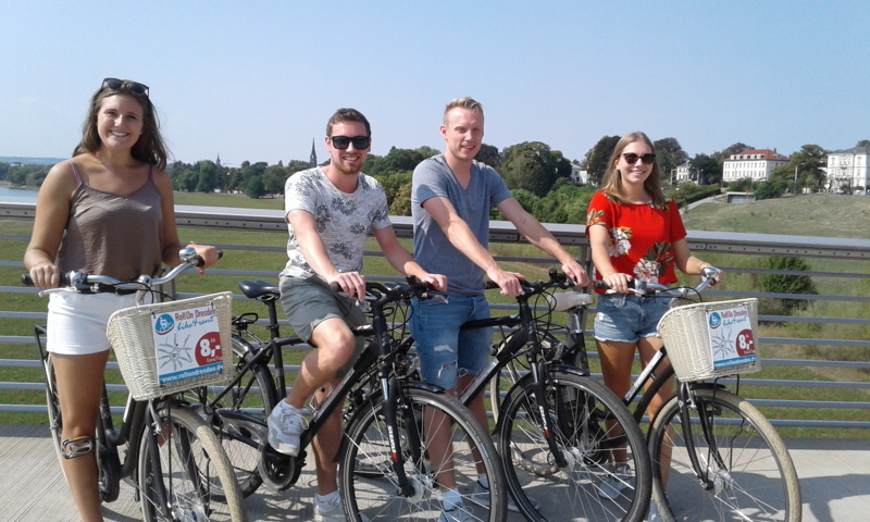 Fahrradtour durch Dresden