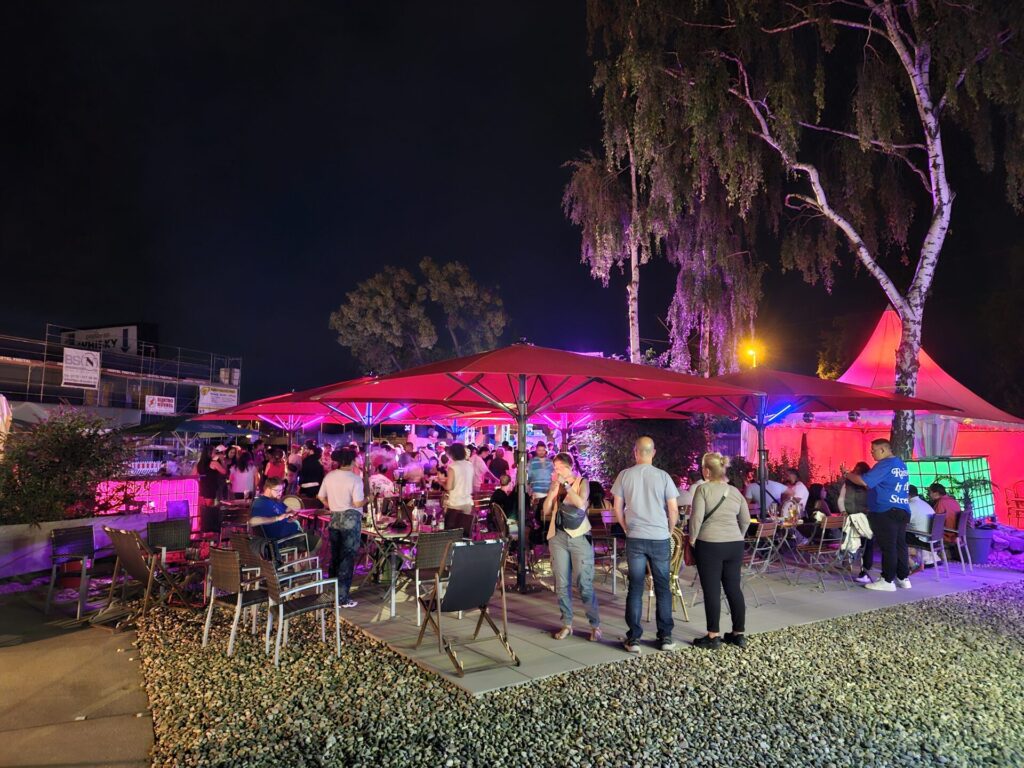 Party im Restaurant Alberthafen Dresden Friedrichstadt