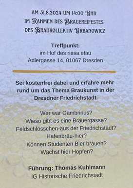 Bier historisch Führung