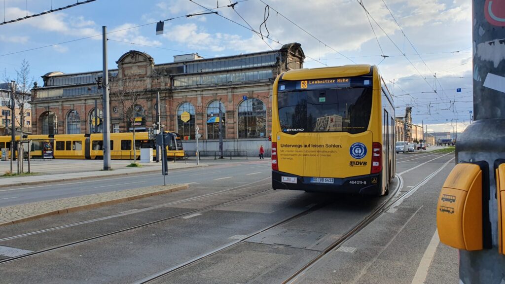 bus, dresden mitte
