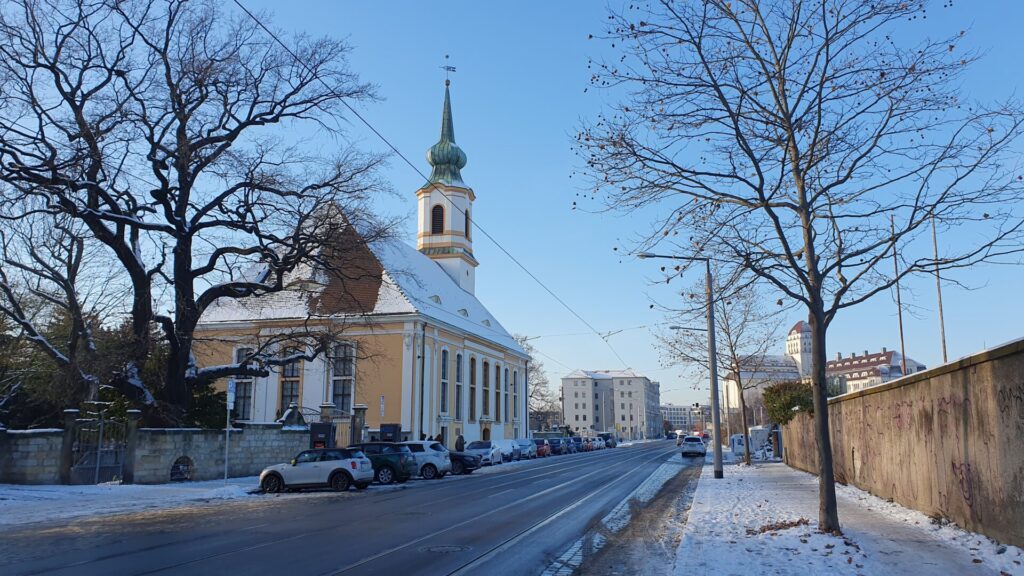 Friedrichstraße, Kirche