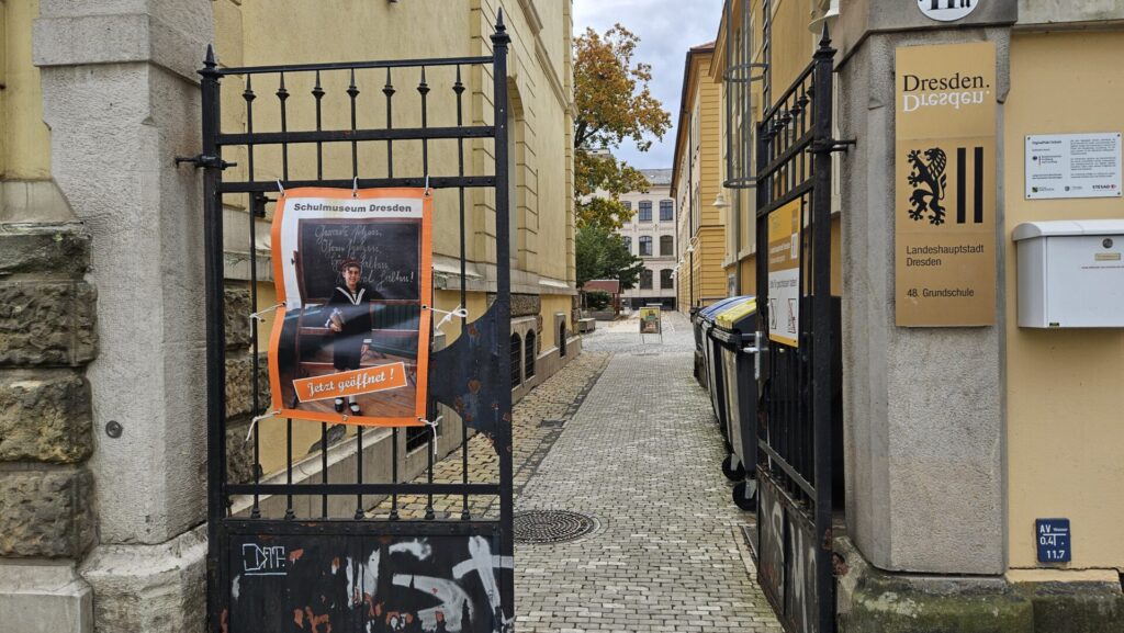 Schulmuseum Dresden in der Seminarstraße