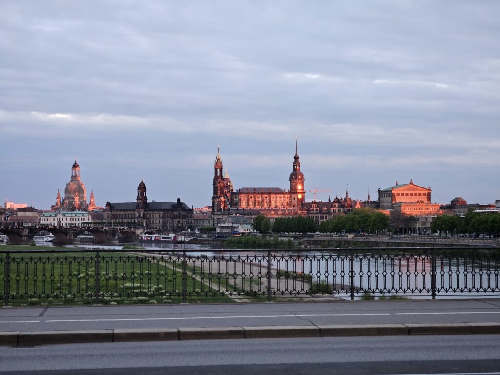 Marienbrücke Blick auf die Altstadt