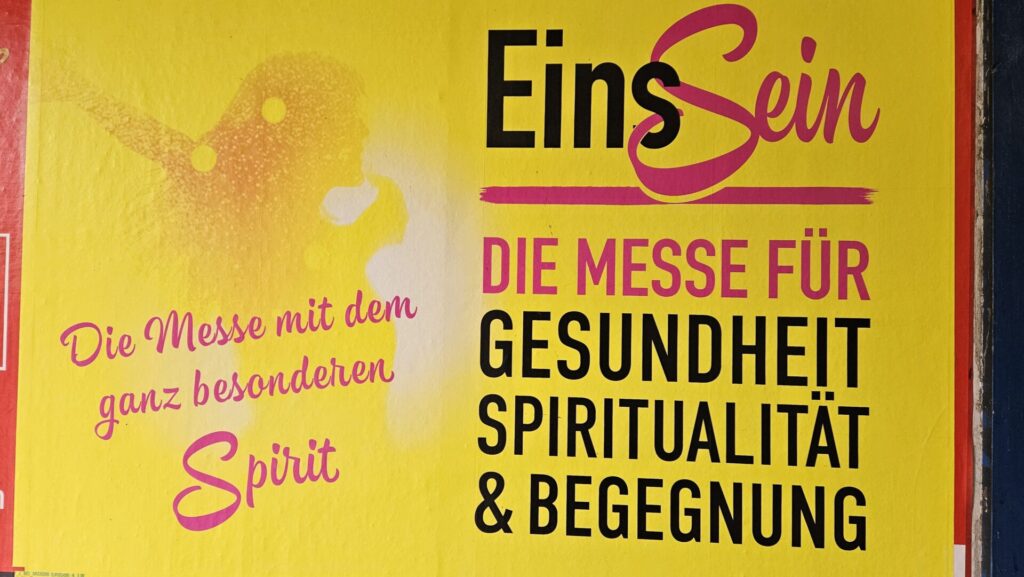 Plakat EinsSein-Messe Dresden 2025: Entdecke Gesundheit, Spiritualität & Begegnung