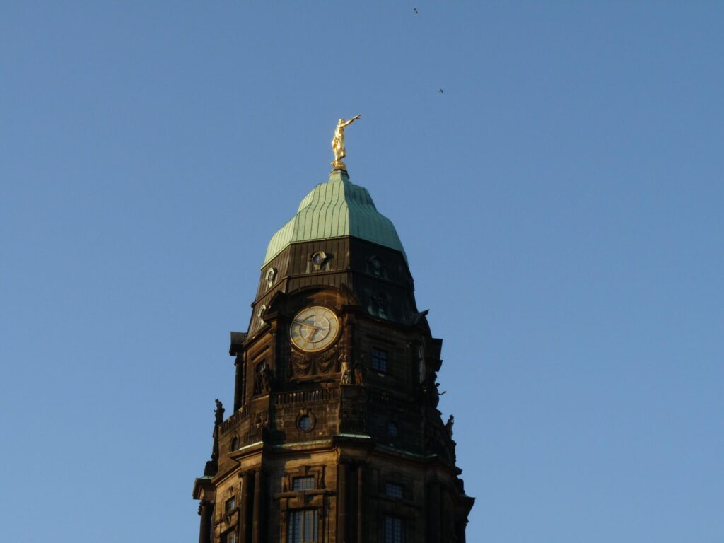 Rathaus Dresden mit Rathausturm