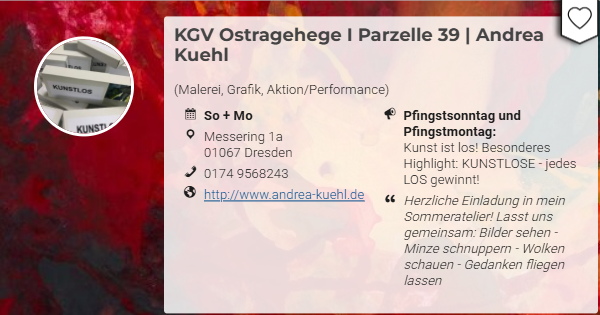 Plakat Kunst offen Sachsen 2025