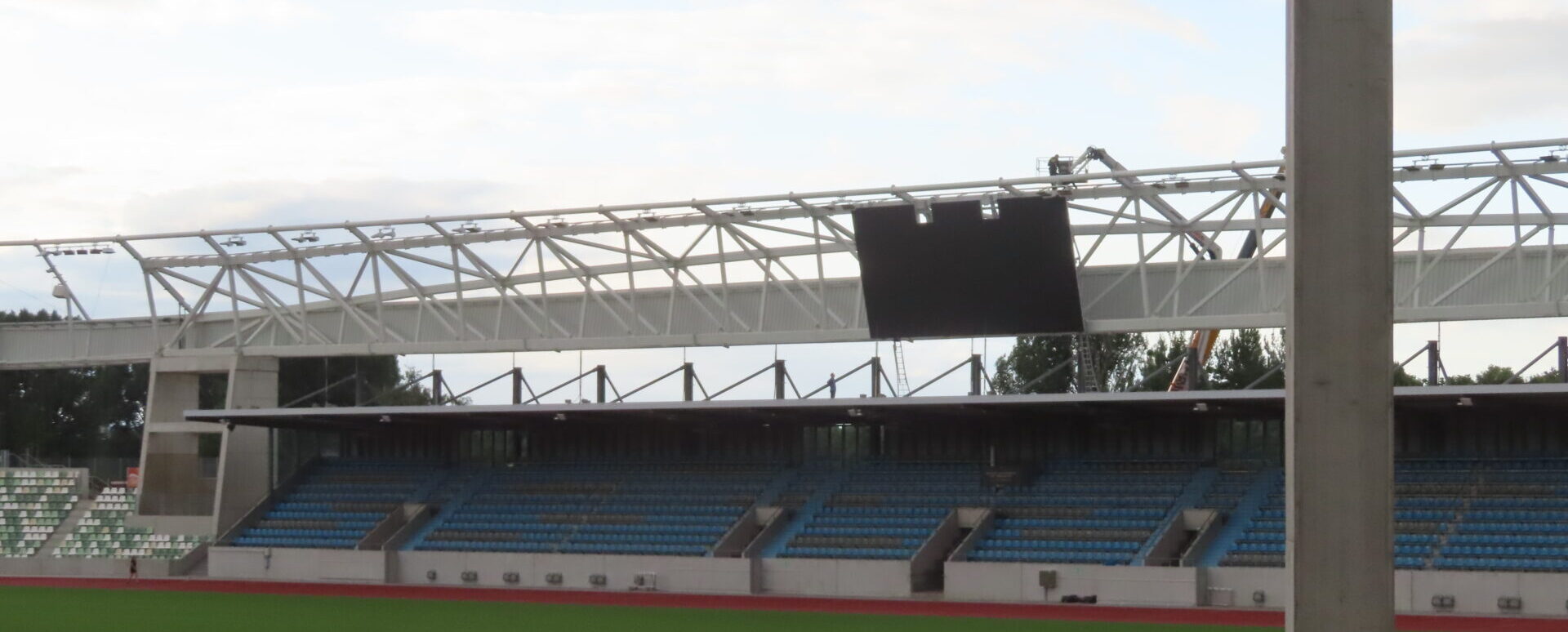 Anzeigetafel, Steyer-Stadion