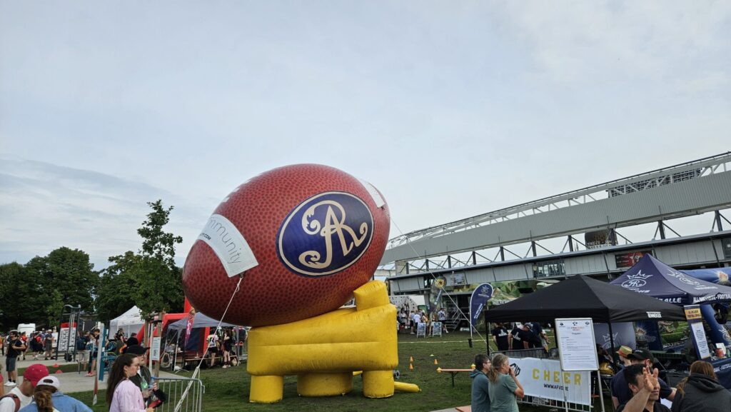 American Football am Heinz-Steyer-Stadion