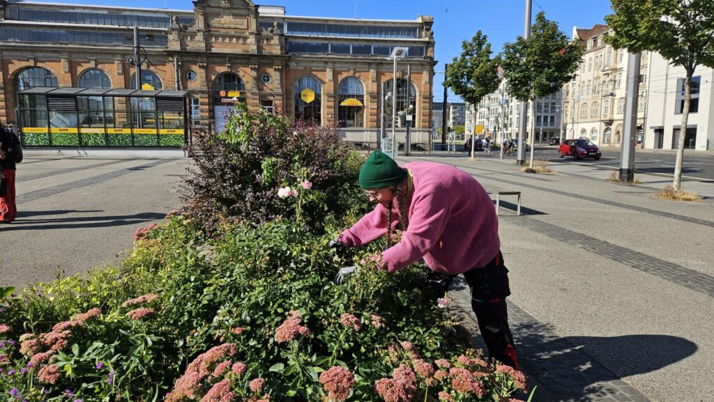 Projekt Chancen für Chancenlose am Bahnhof Mitte - Studenten unterstützen das Angebot