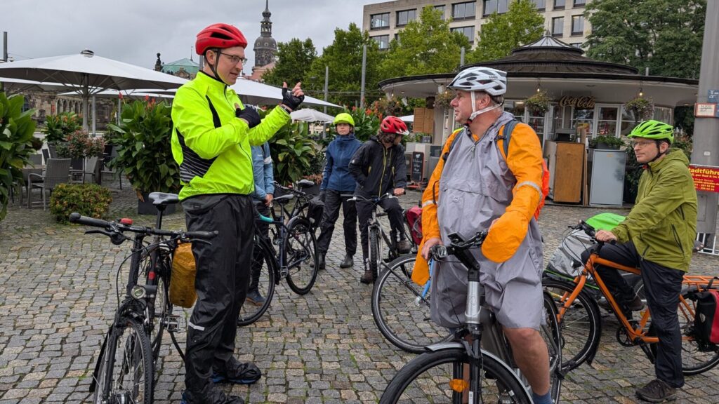 Radttour OB Hilbert und ADFC Dresden