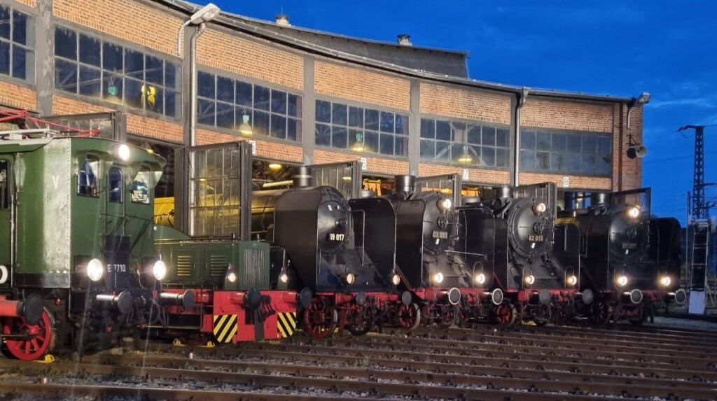 Eisenbahnmuseum Dresden, Zwickauer Straße, Dampflok