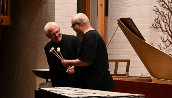 Mit Jan Katzschke (Cembalo) & Andreas „Scotty“ Böttcher (Vibraphon)