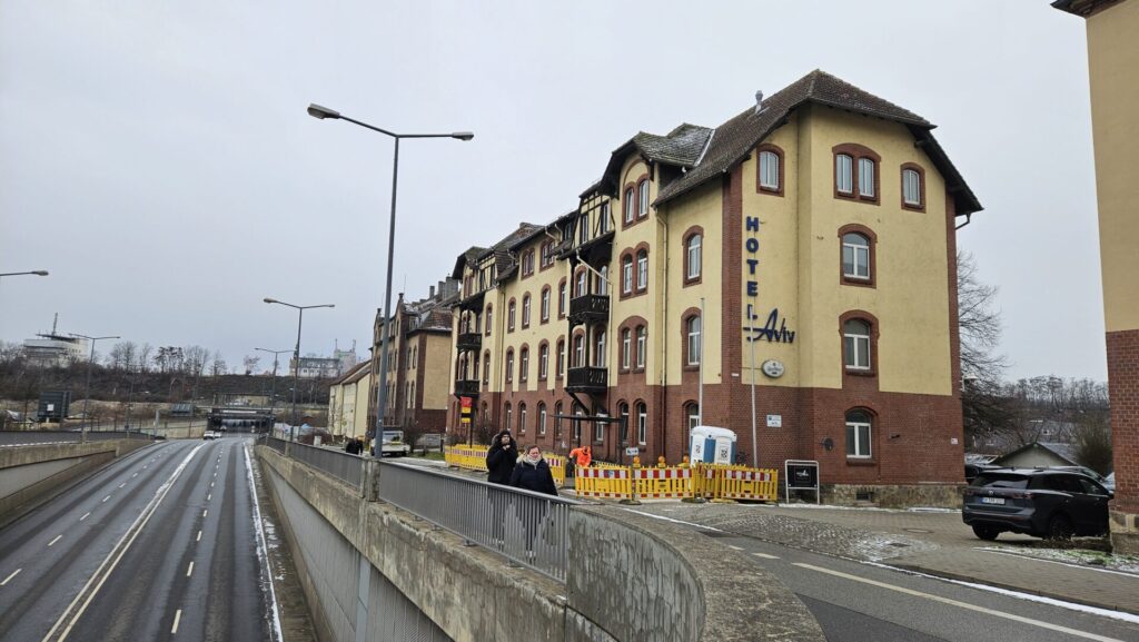 Flügelweg, Flügelwegbrücke, Hamburger Straße, Baustelle, Bus, DVB, Straßenbahn