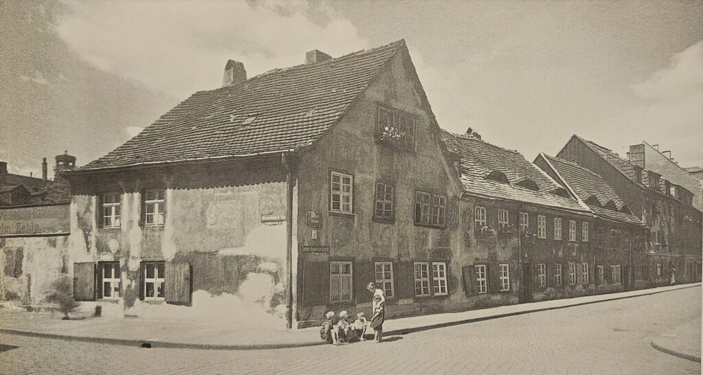 Adlergasse/ Wachsbleichstraße Vorkriegsaufnahme
