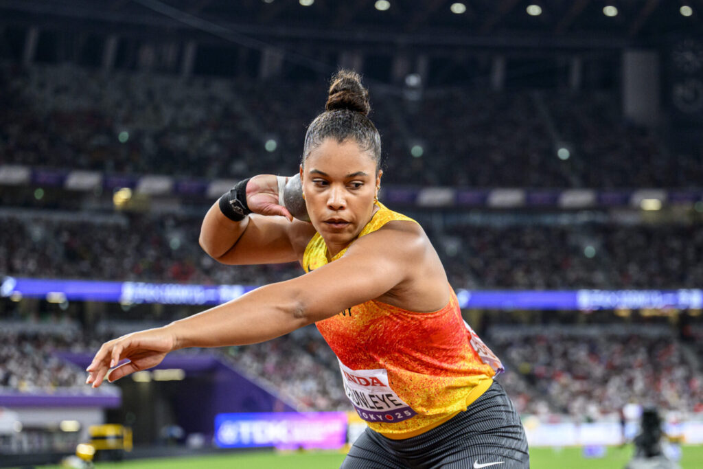 Kugelstoß-Ass Yemisi Ogunleye haben ihre Startzusage für das Goldene Oval am 31. Mai gegeben.