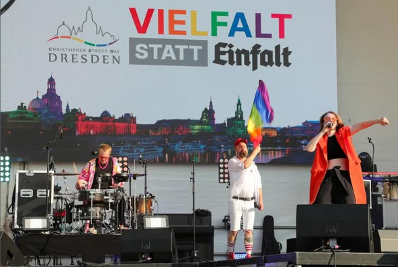 CSD Dresden Bühne