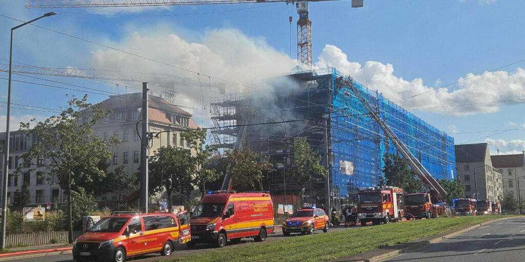 Fröbelhöfe Dachstuhlbrand