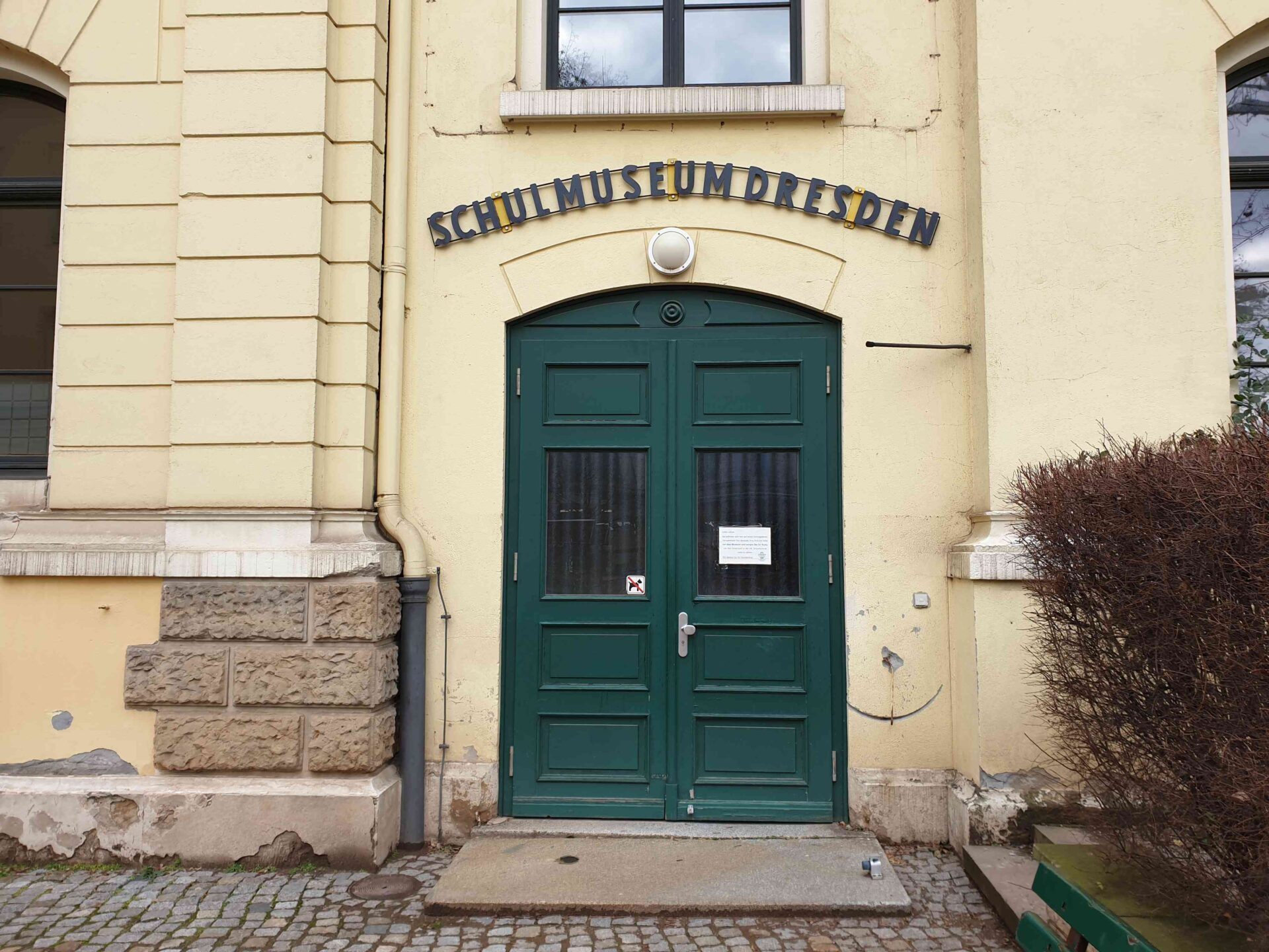 Eingang Schulmuseum
